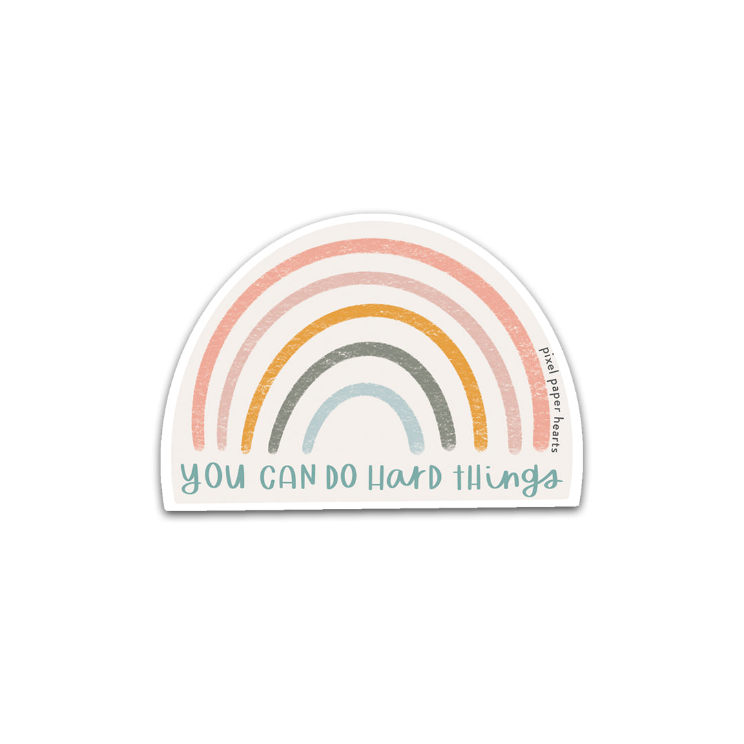 Hard Things Sticker