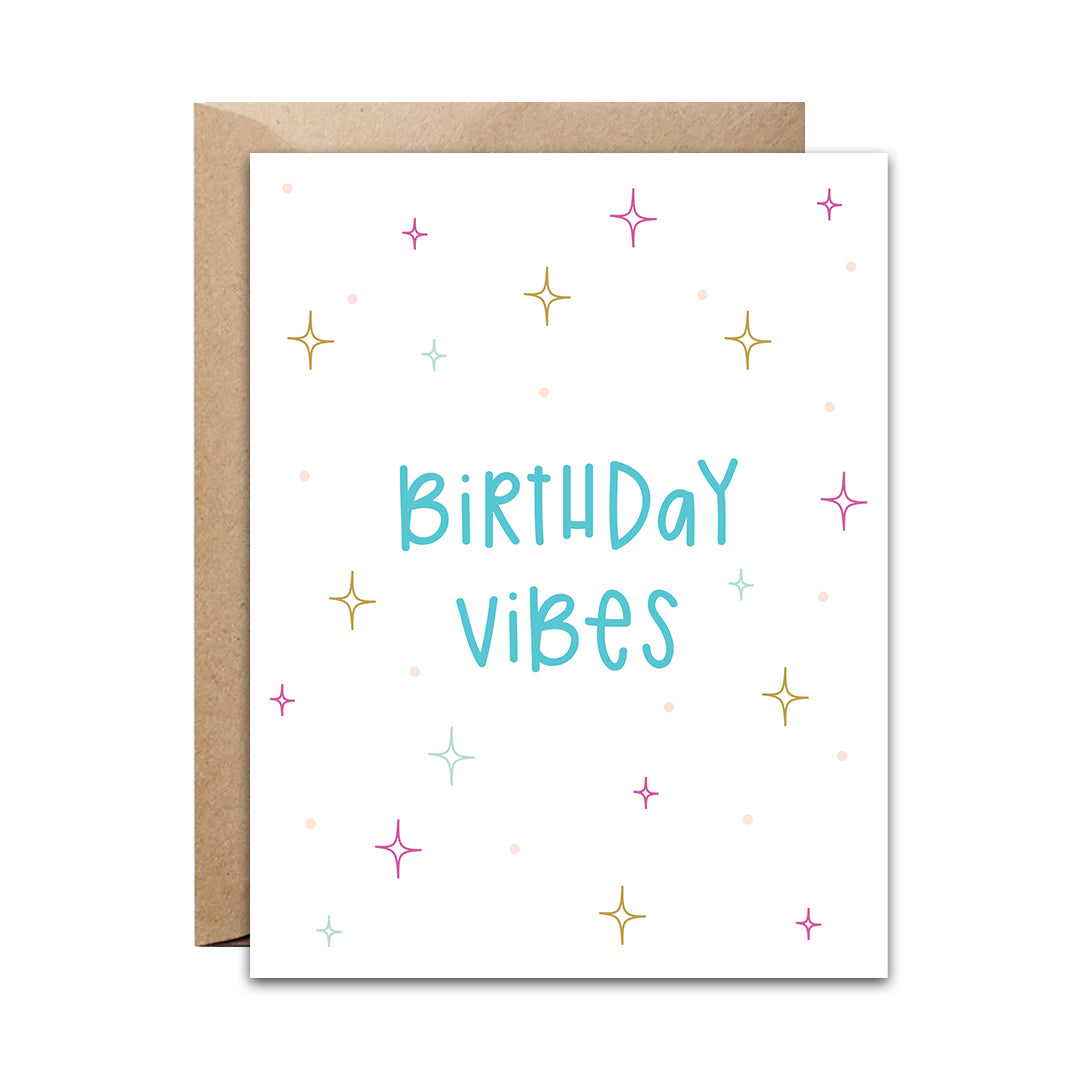 Birthday Vibes Card