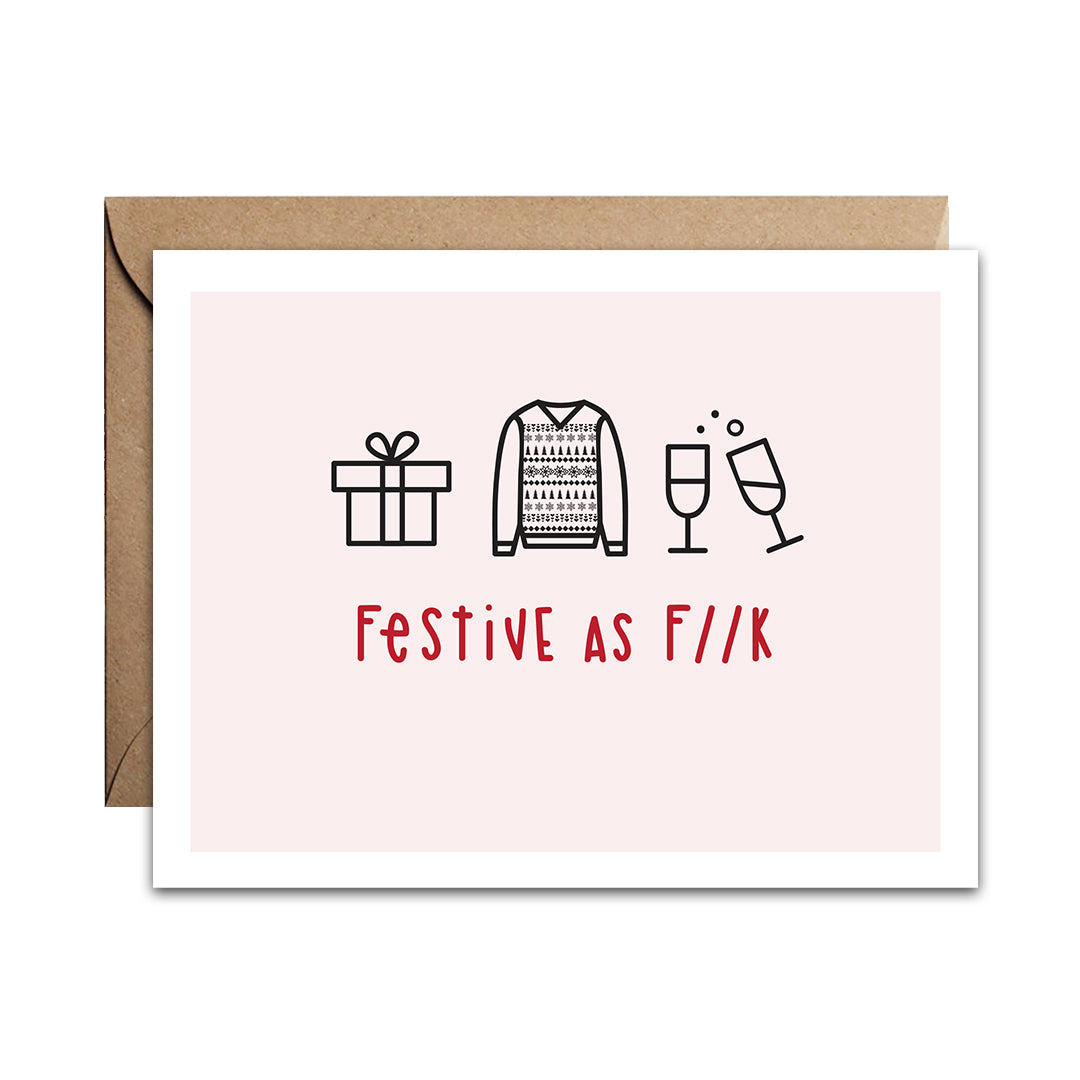 Festive AF Card