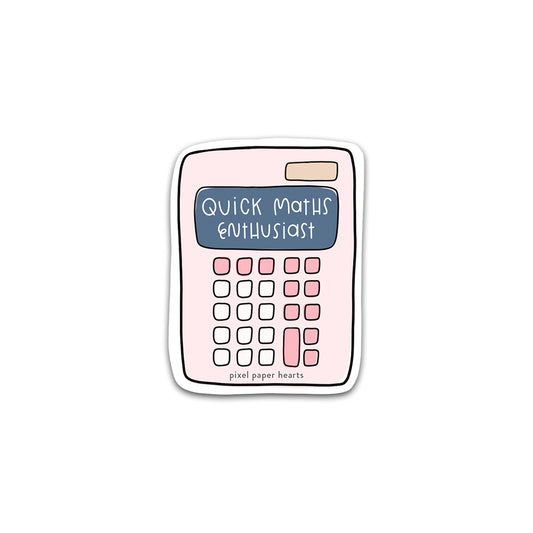 Quick Maths Sticker