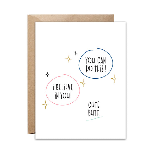 Cute Butt Card