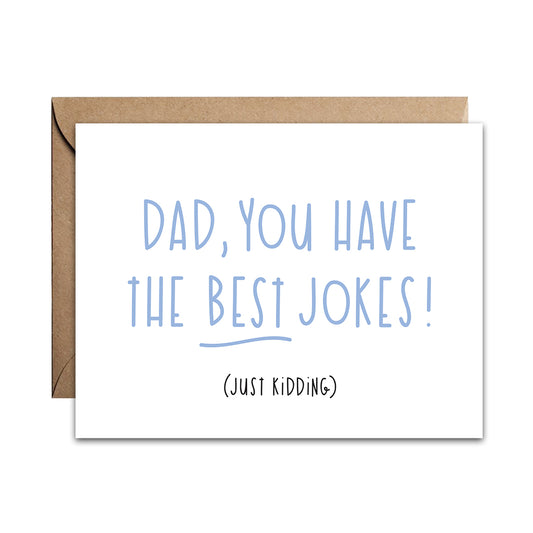 Dad Jokes Card