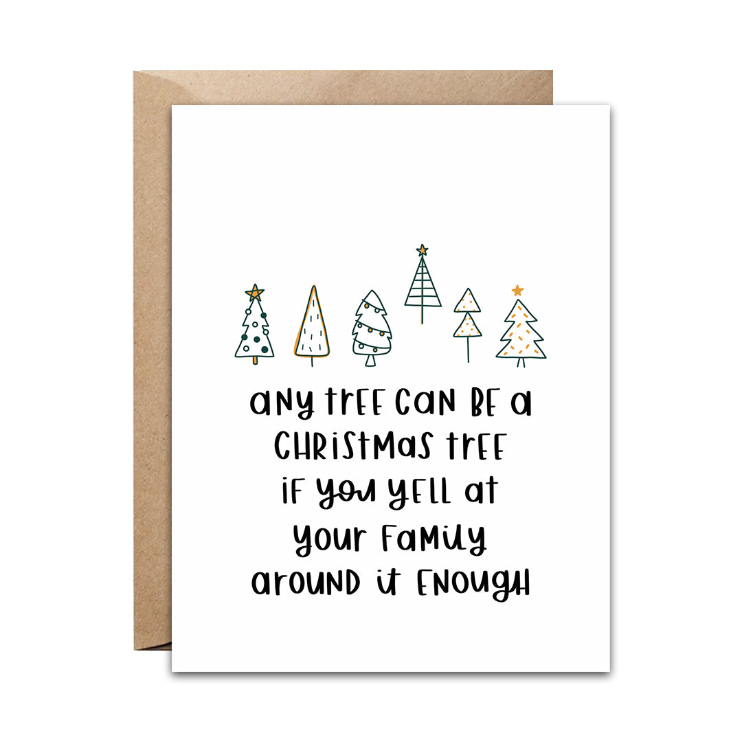 Christmas Tree Card