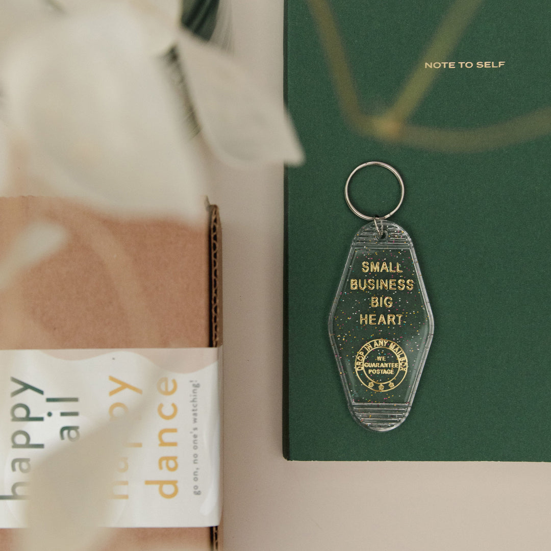 Big Heart Key Tag