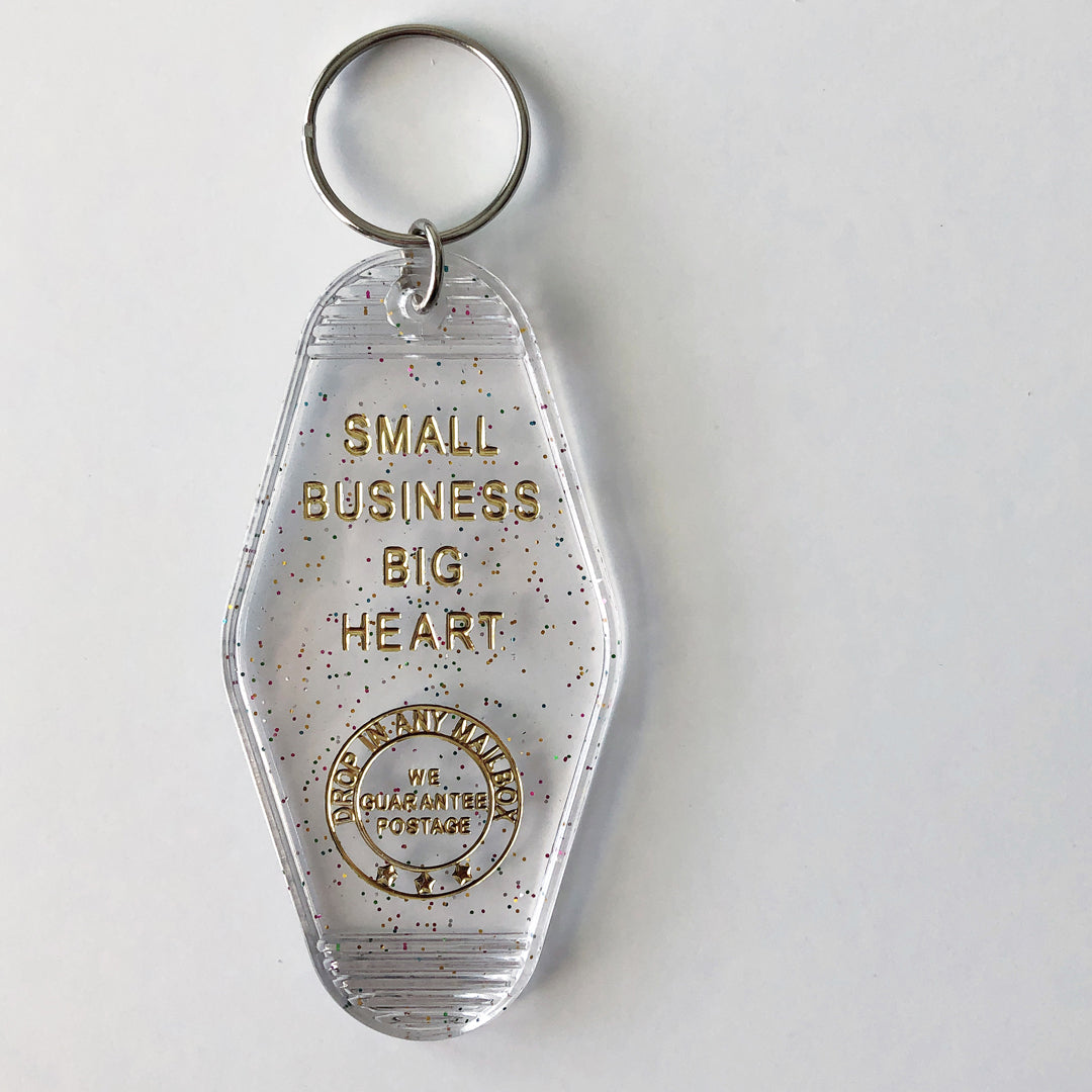 Big Heart Key Tag