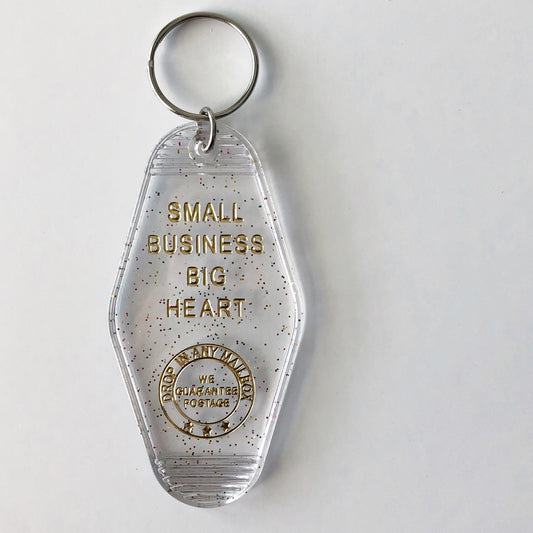 Big Heart Key Tag