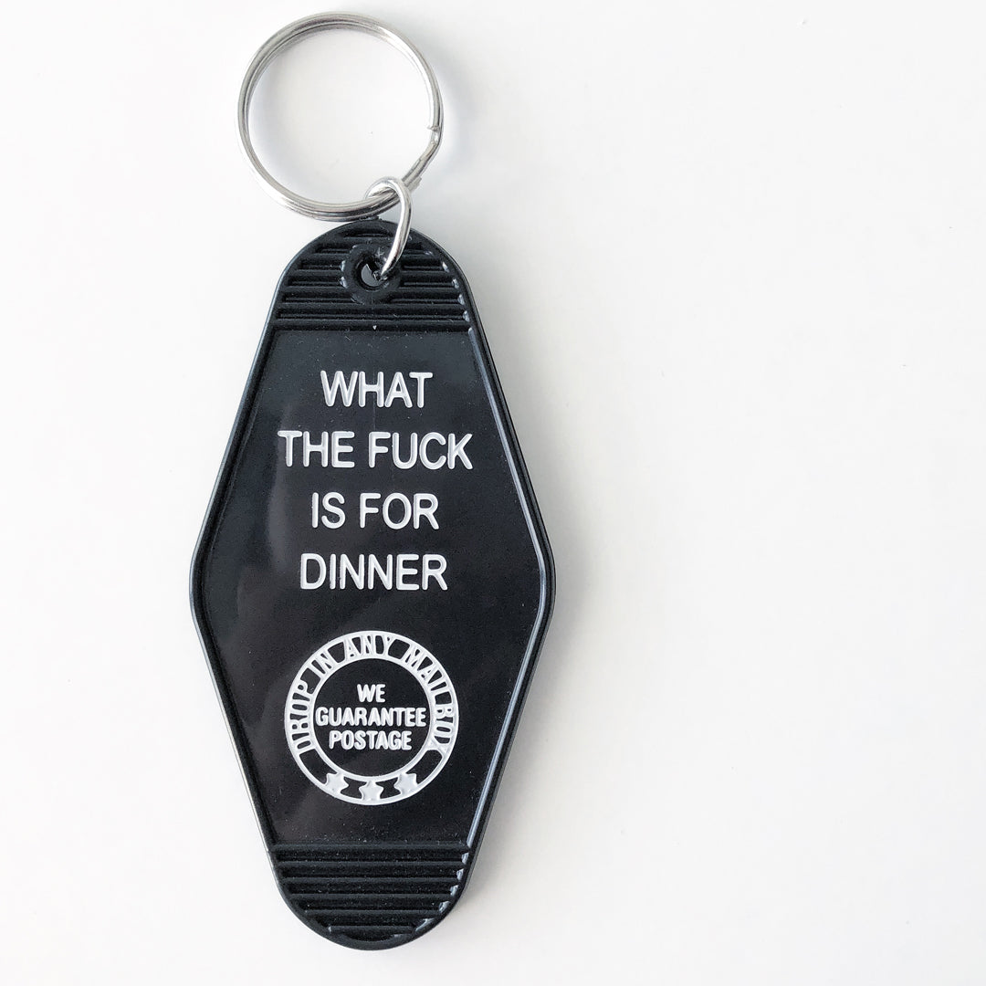 WTF Dinner Key Tag