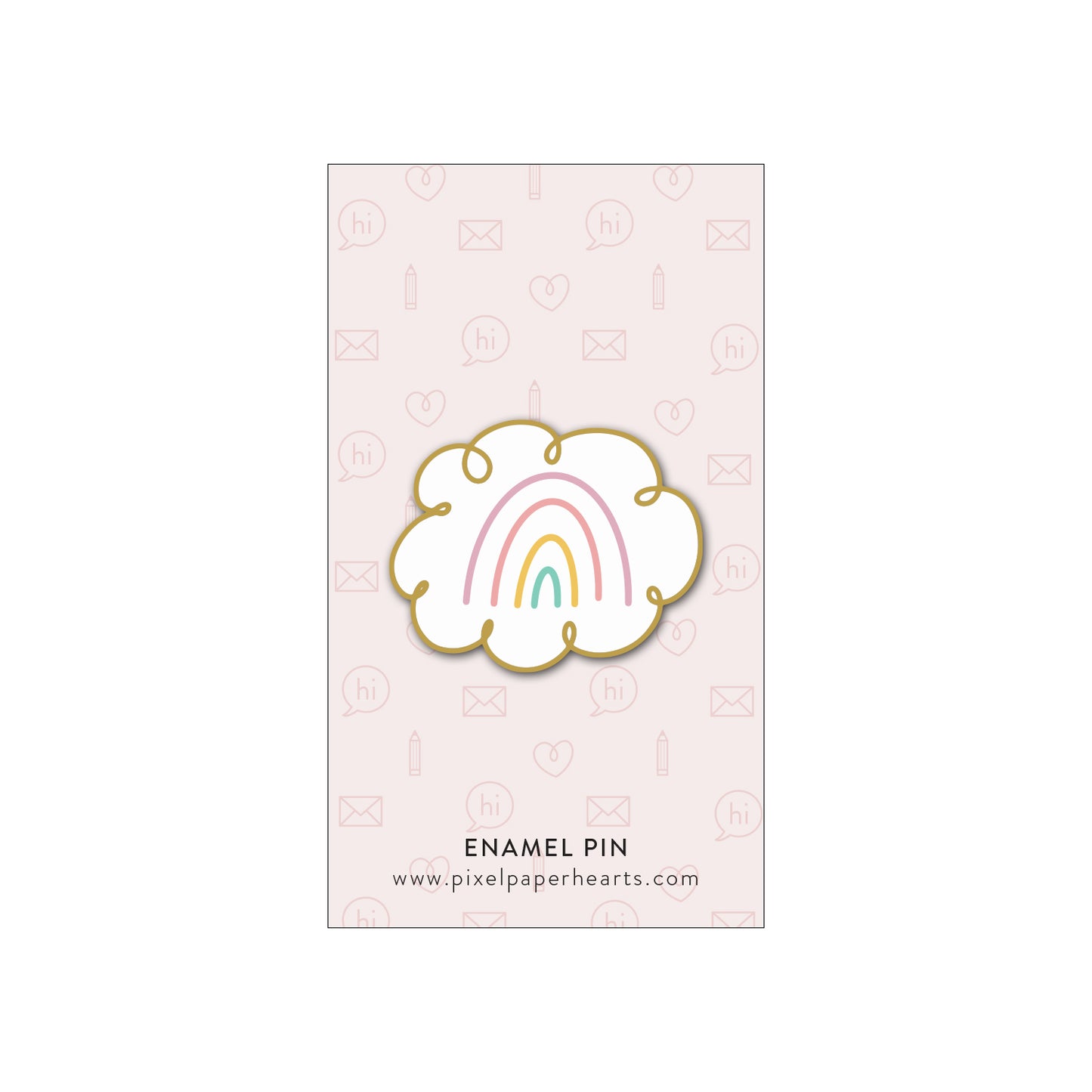 Rainbow Enamel Pin