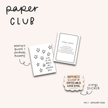Paper Club - No. 1 - January (Archive)