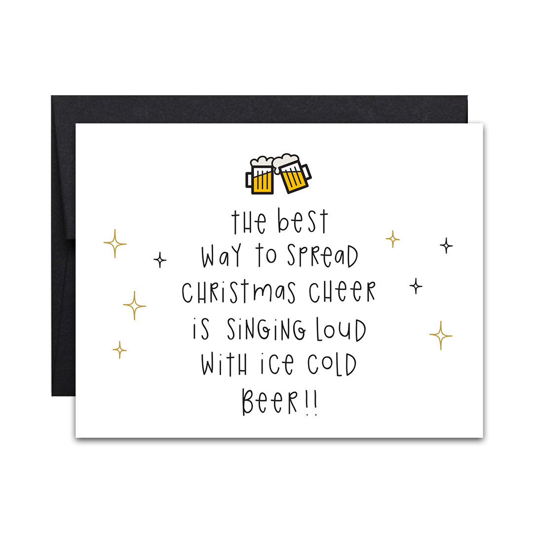 Cheer With Beer Card