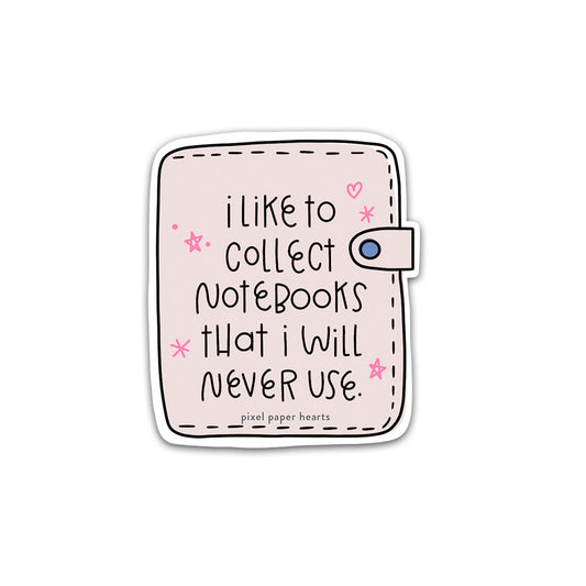 Notebook Collector Sticker