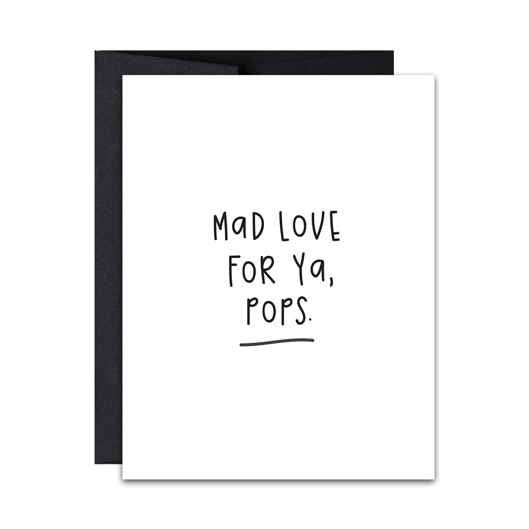 Mad Love Pops Card