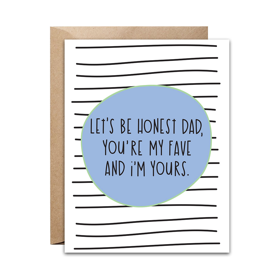Fave Dad Card