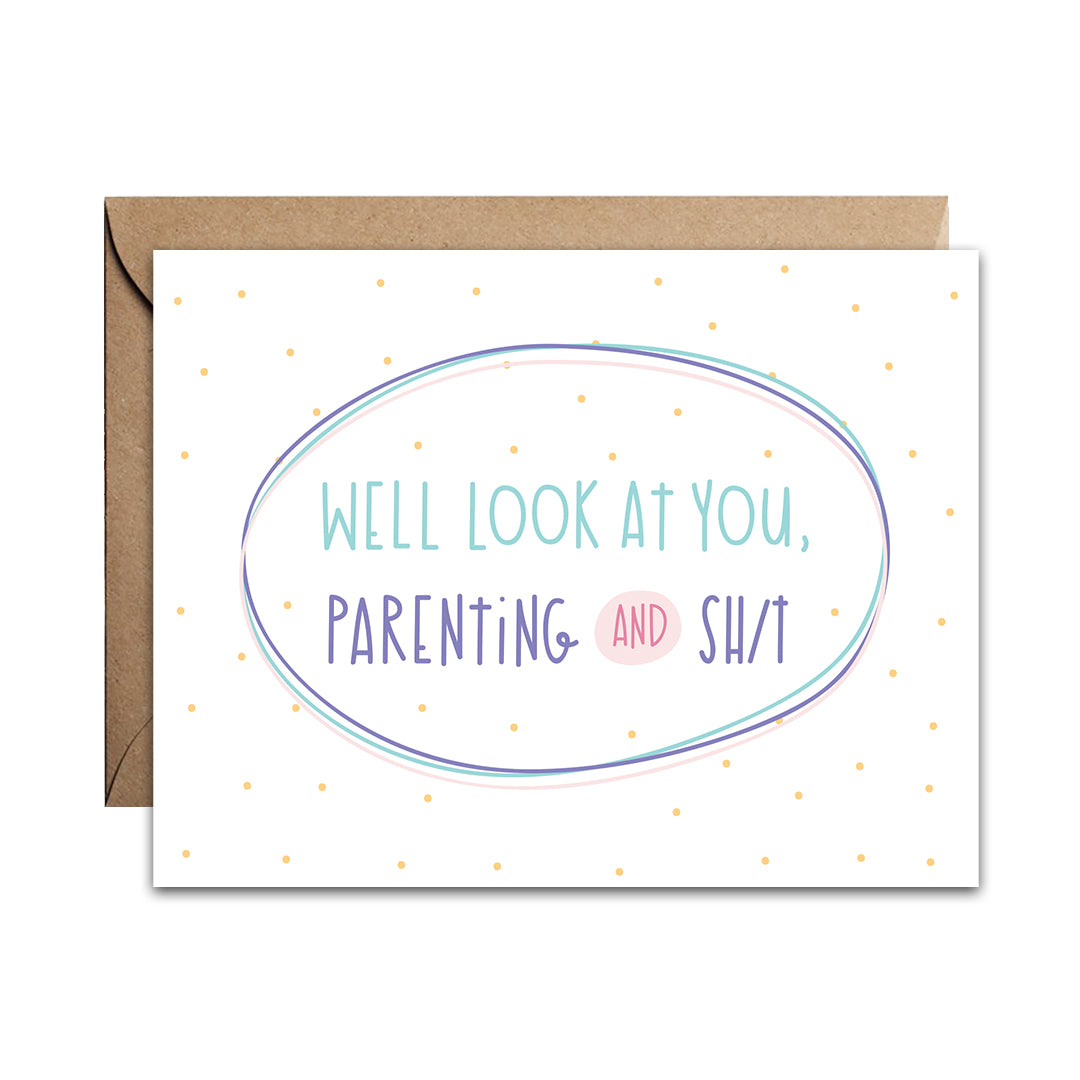 Parenting and Sh/t Card