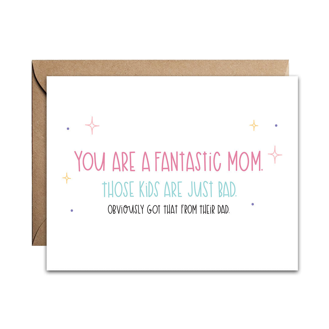 Fantastic Mom Card