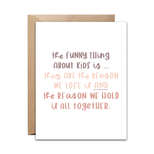 Funny Thing Card