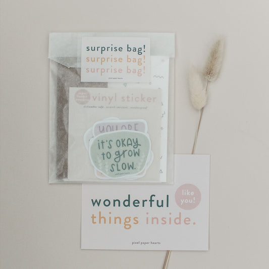 Surprise Bag! - 5 Stickers