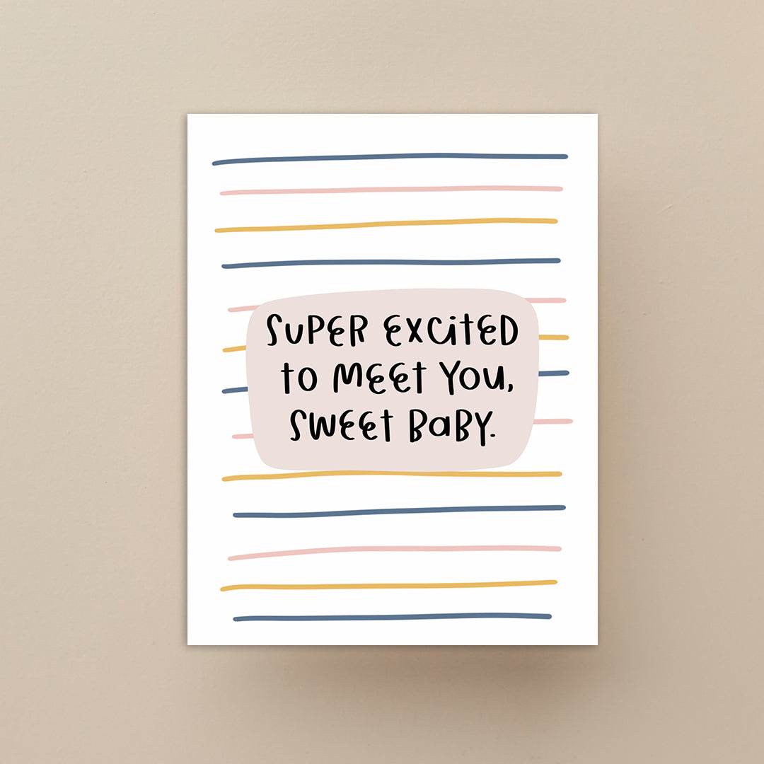 Sweet Baby Card