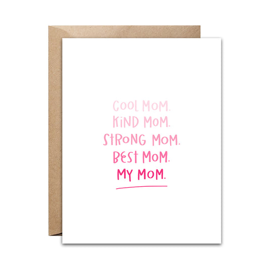 My Mom Card