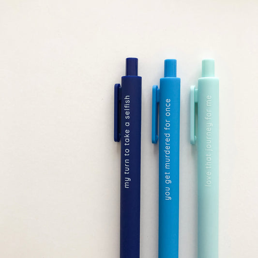 Ew, David! Pen Set