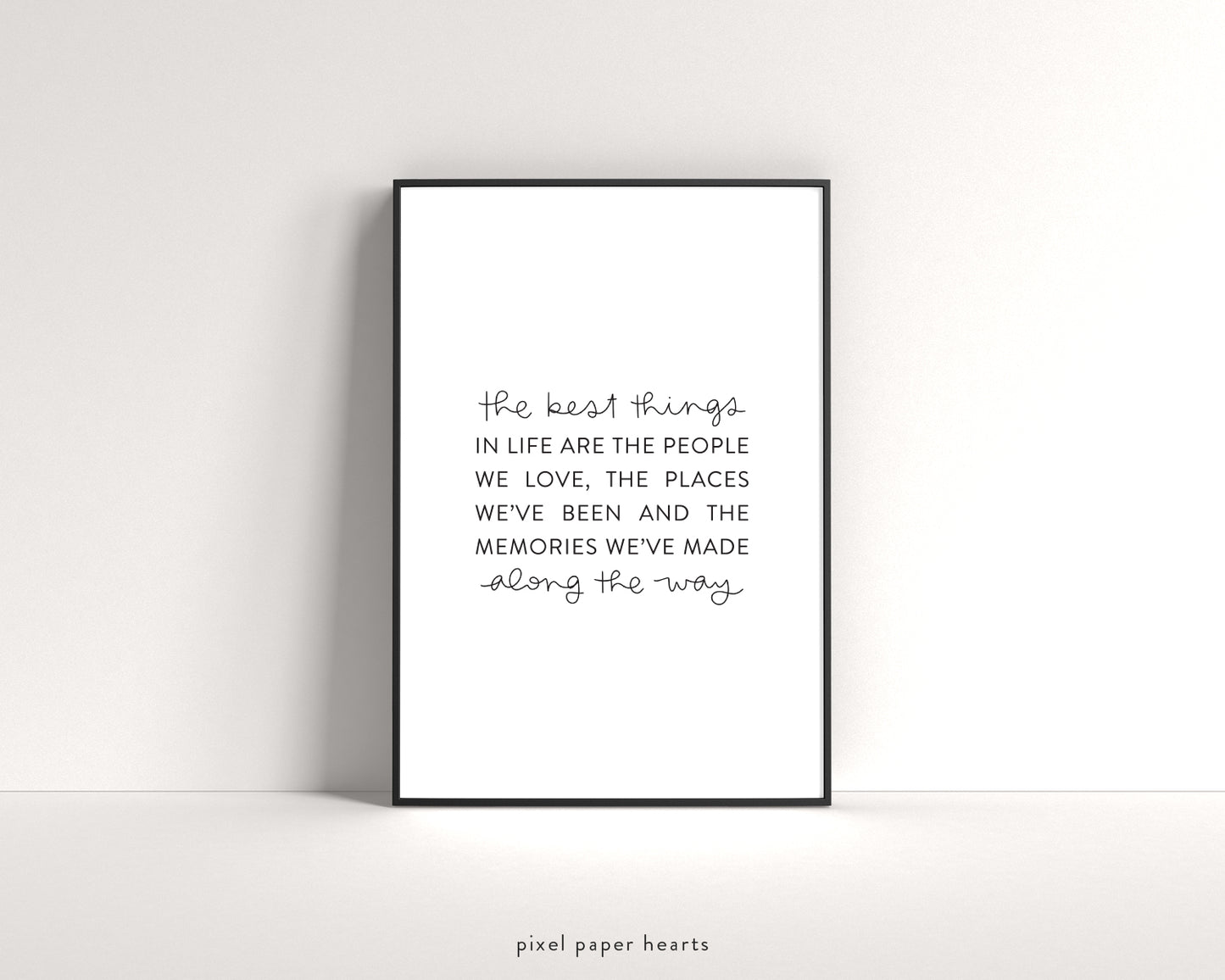 Best Things - Printable