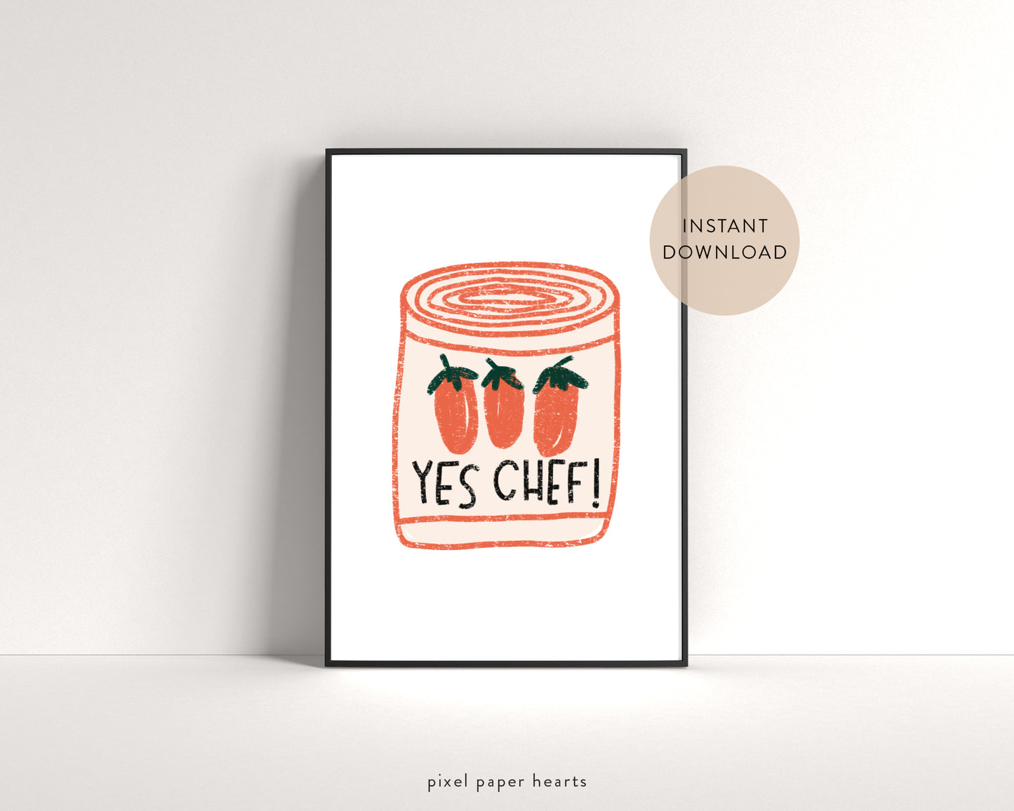 Yes Chef - Printable