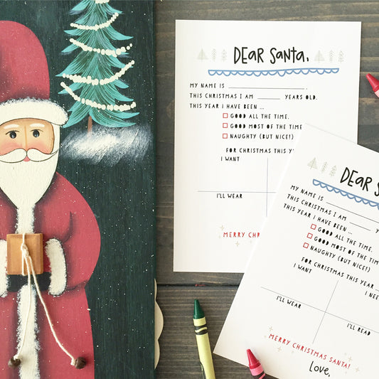 Free Printable: Santa Letter