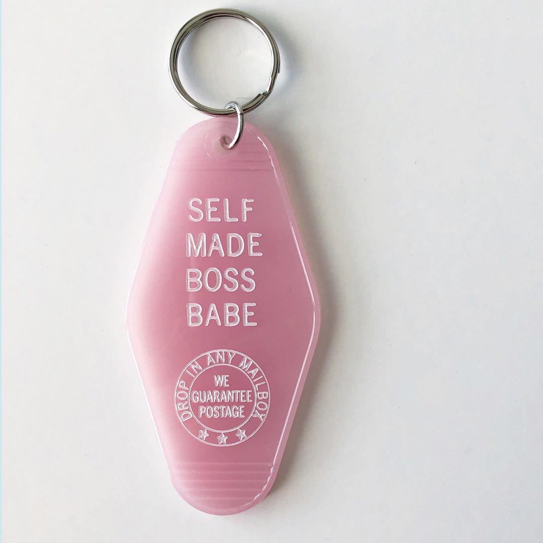Boss Babe Key Tag