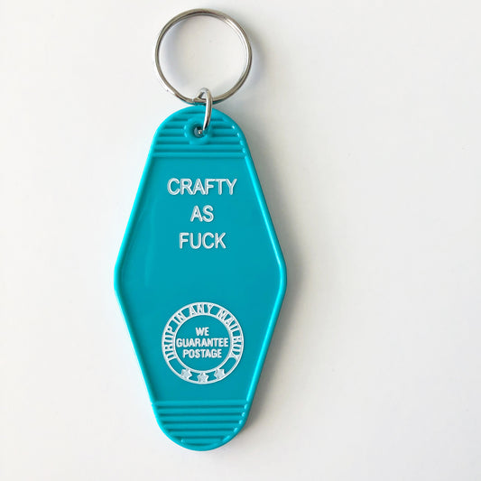 Crafty AF Key Tag