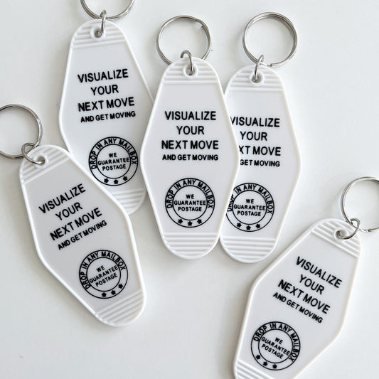 Get Moving Key Tag
